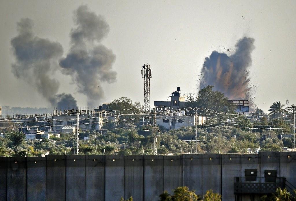 Bombardeios deixaram ao menos 25 pessoas mortas em dois dias na regi&atilde;o da Faixa de Gaza