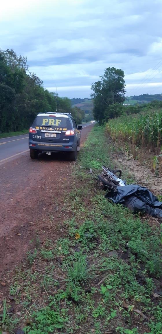 Acidente na BR 472, em Santa Rosa, vitimou um homem de 33 anos