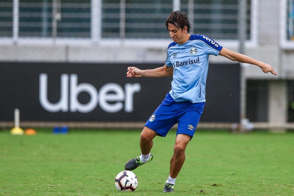Geromel garantiu que foi poupado e est&aacute; 100% para o jogo de quarta-feira
