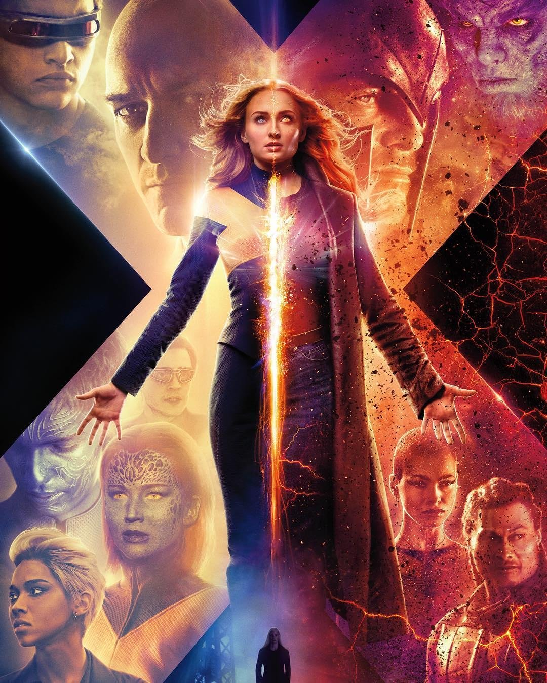 Sophie Thurner interpreta a personagem Jean Grey