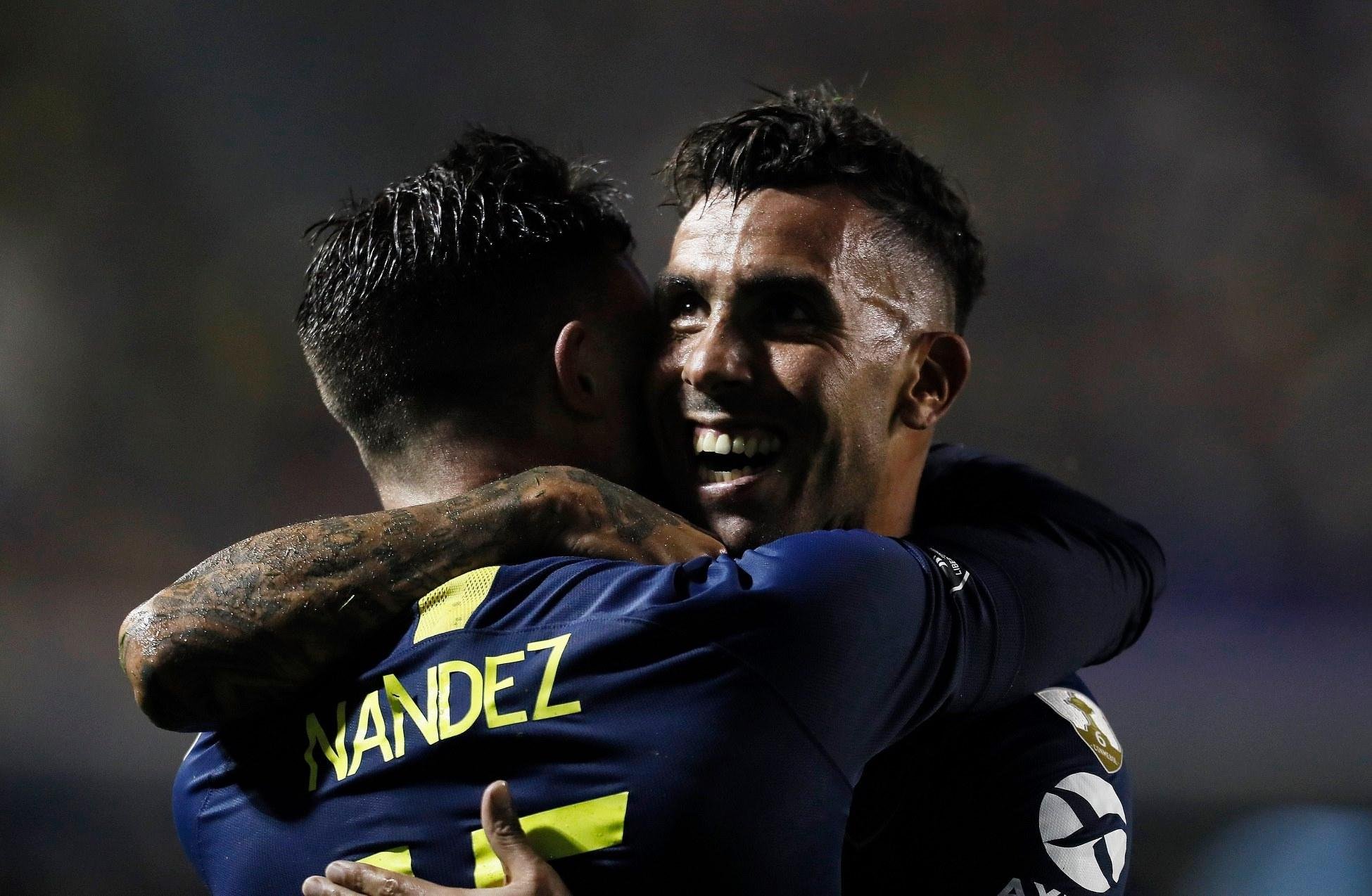 Tevez fez o gol da vit&oacute;ria do Boca sobre o Athletico-PR