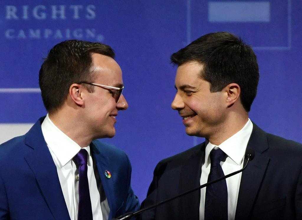 "Gosto de sair com Pete e mostrar &agrave;s pessoas que o casamento gay &eacute; como um casamento heterossexual", afirmou Chasten
