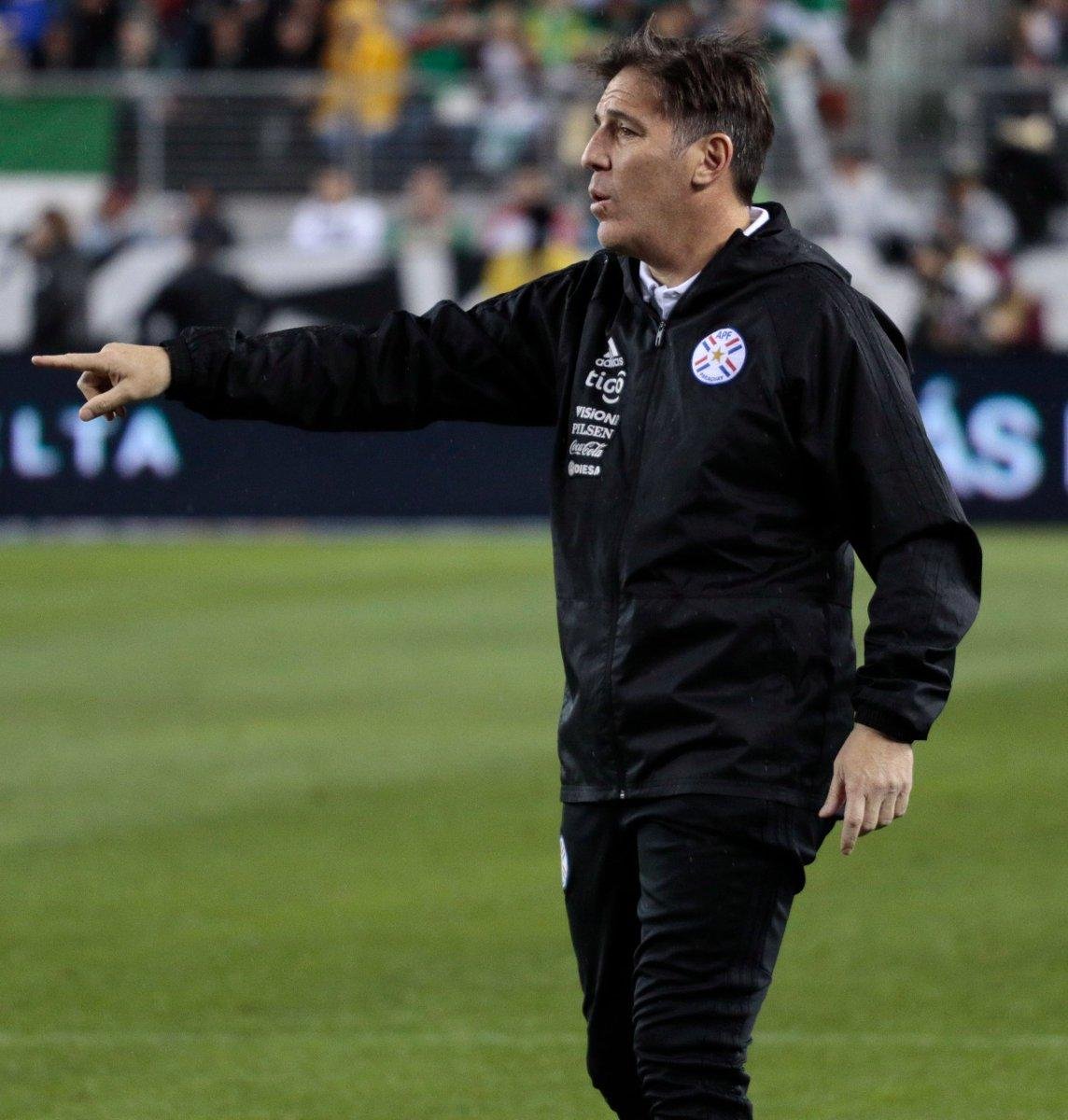 Berizzo anunciou pr&eacute;-convocados do Paraguai para Copa Am&eacute;rica