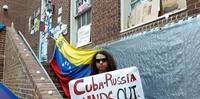 Manifestantes denunciam intenção de golpe de Estado protagonizado por Guaidó