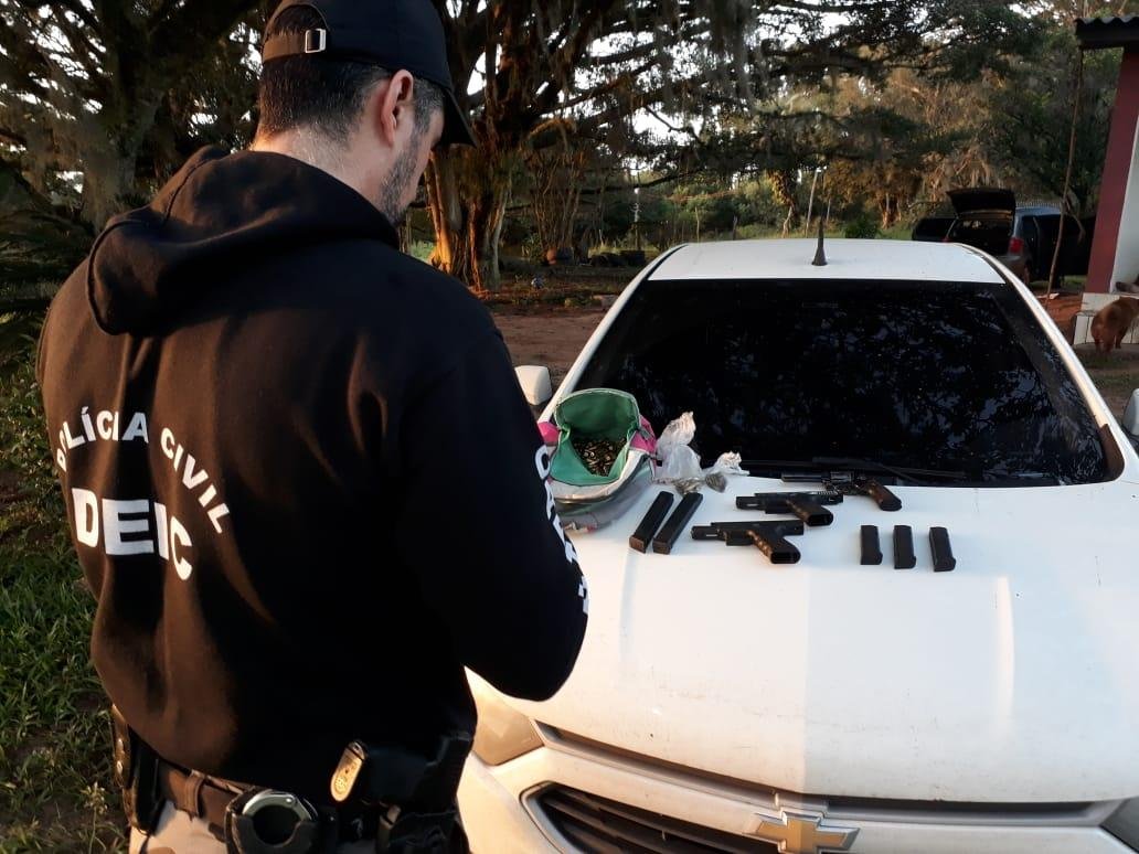 Criminoso foi preso em Viam&atilde;o