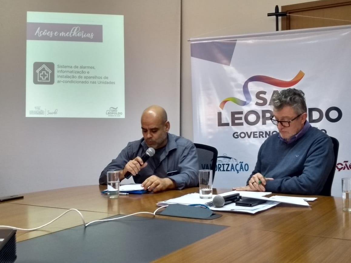 Char&atilde;o e Vanazzi concederam entrevista coletiva ontem