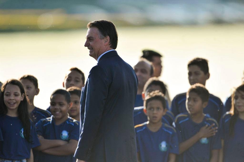Bolsonaro falou sobre reforma da Previd&ecirc;ncia com estudantes do quinto ano