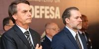 Encontro com Dias Toffoli ocorreu a pedido de Bolsonaro, para discutir questões da 