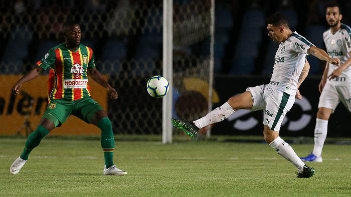 Vit&oacute;ria dos palmeirenses, com equipe reserva, foi conquistada apenas nos acr&eacute;scimos