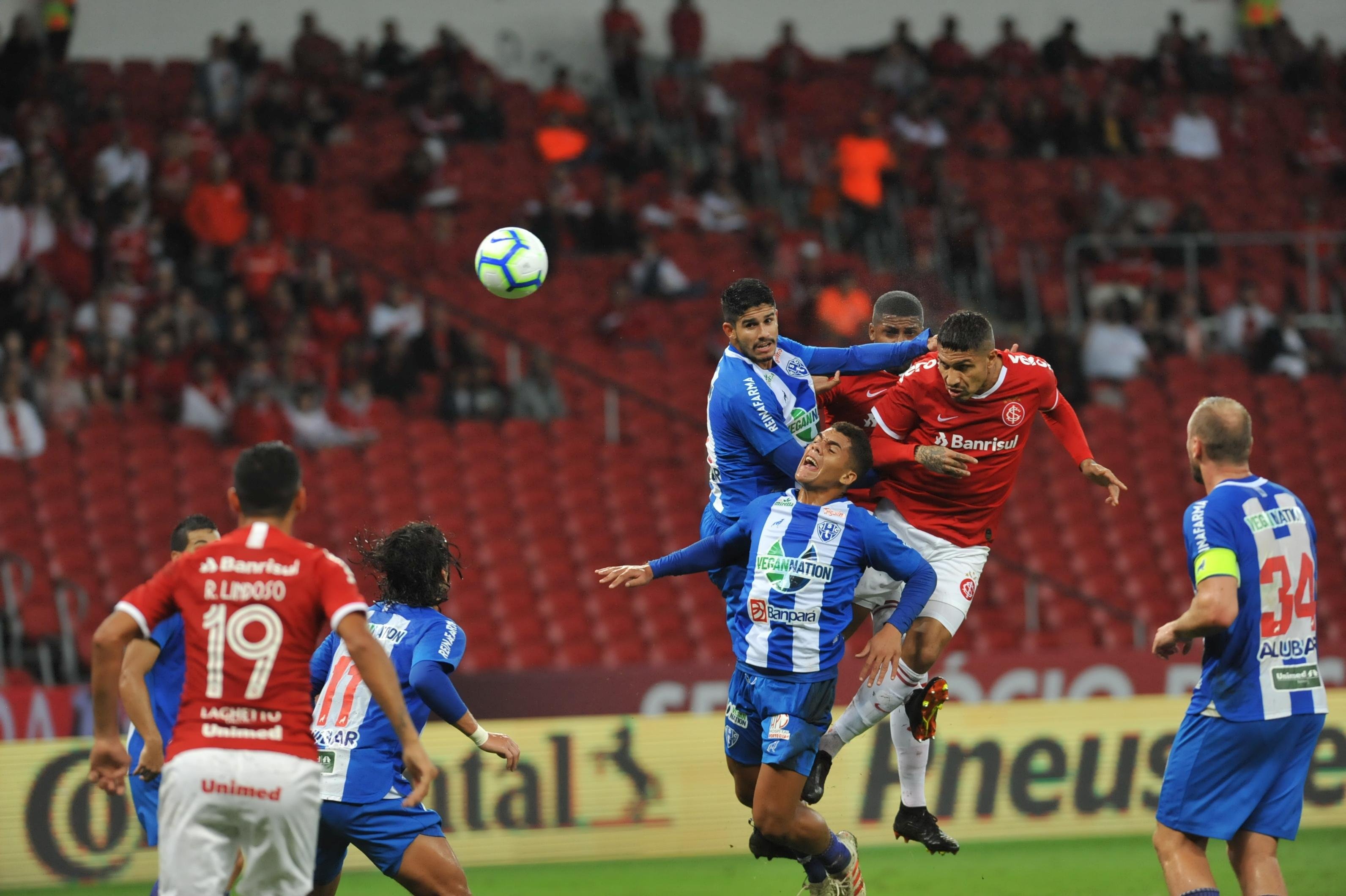 Inter recebe o Paysandu pela Copa do Brasil