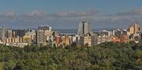 Porto Alegre vista de cima.