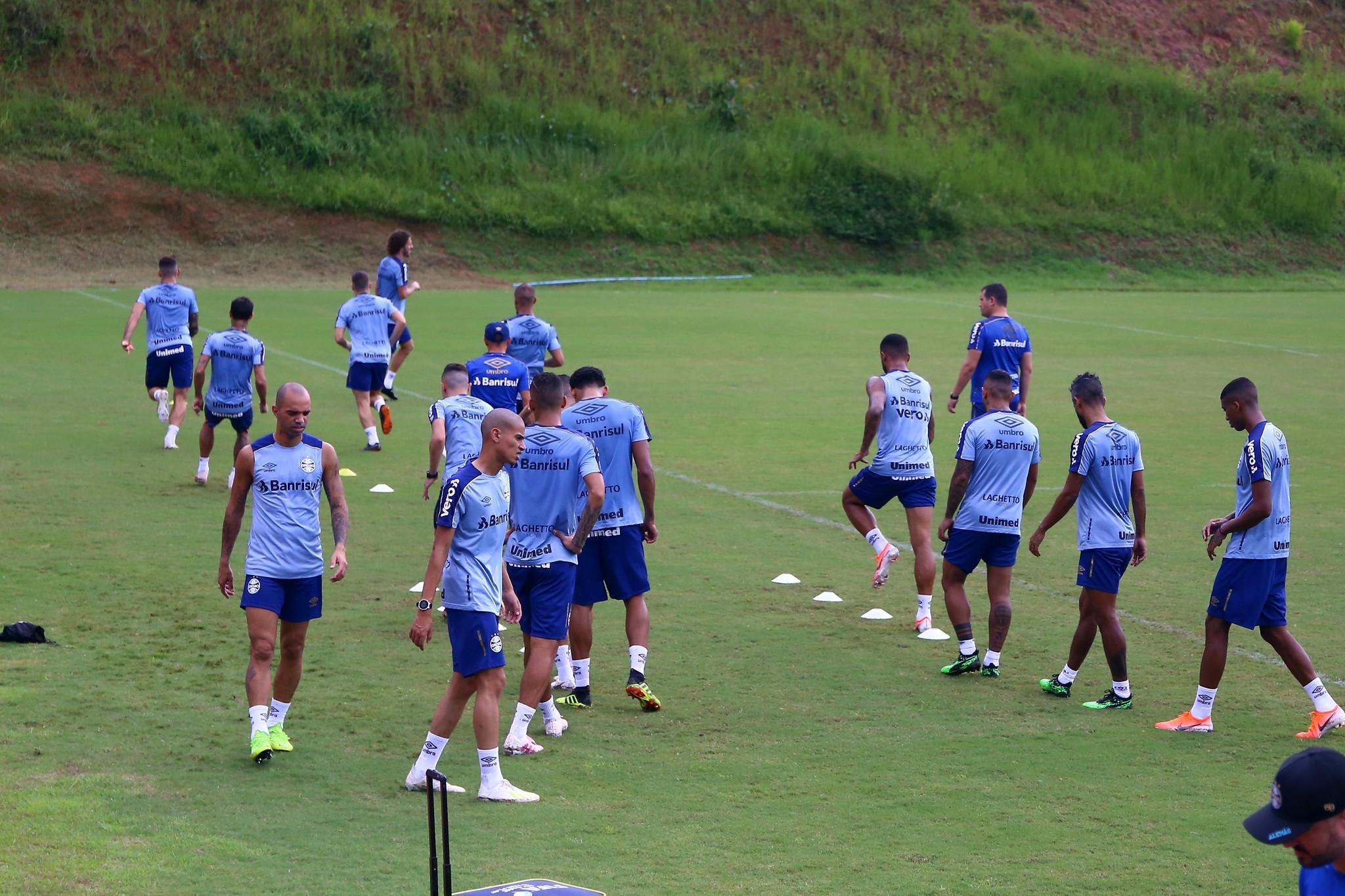 Time do Gr&ecirc;mio ter&aacute; v&aacute;rios desfalques diante do Bahia neste s&aacute;bado