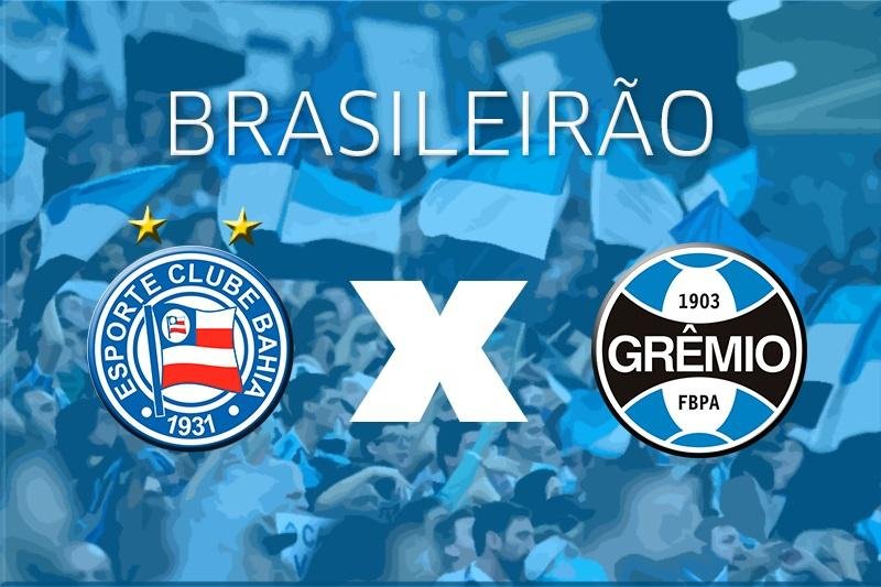 Gr&ecirc;mio busca a primeira vit&oacute;ria fora de casa contra o Bahia, no est&aacute;dio Pitua&ccedil;u