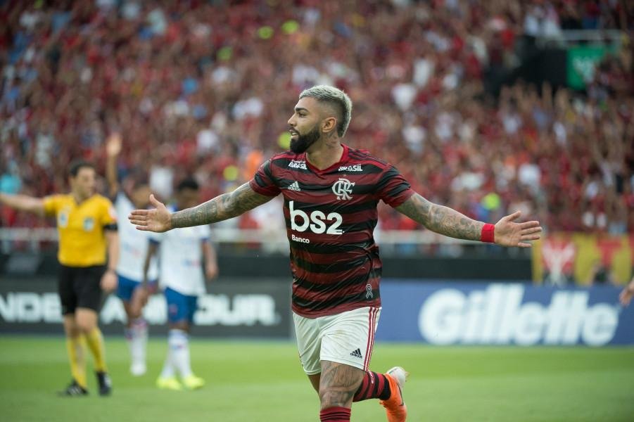 Flamengo chegou aos 13 pontos da competi&ccedil;&atilde;o, aproximando-se do l&iacute;der Palmeiras