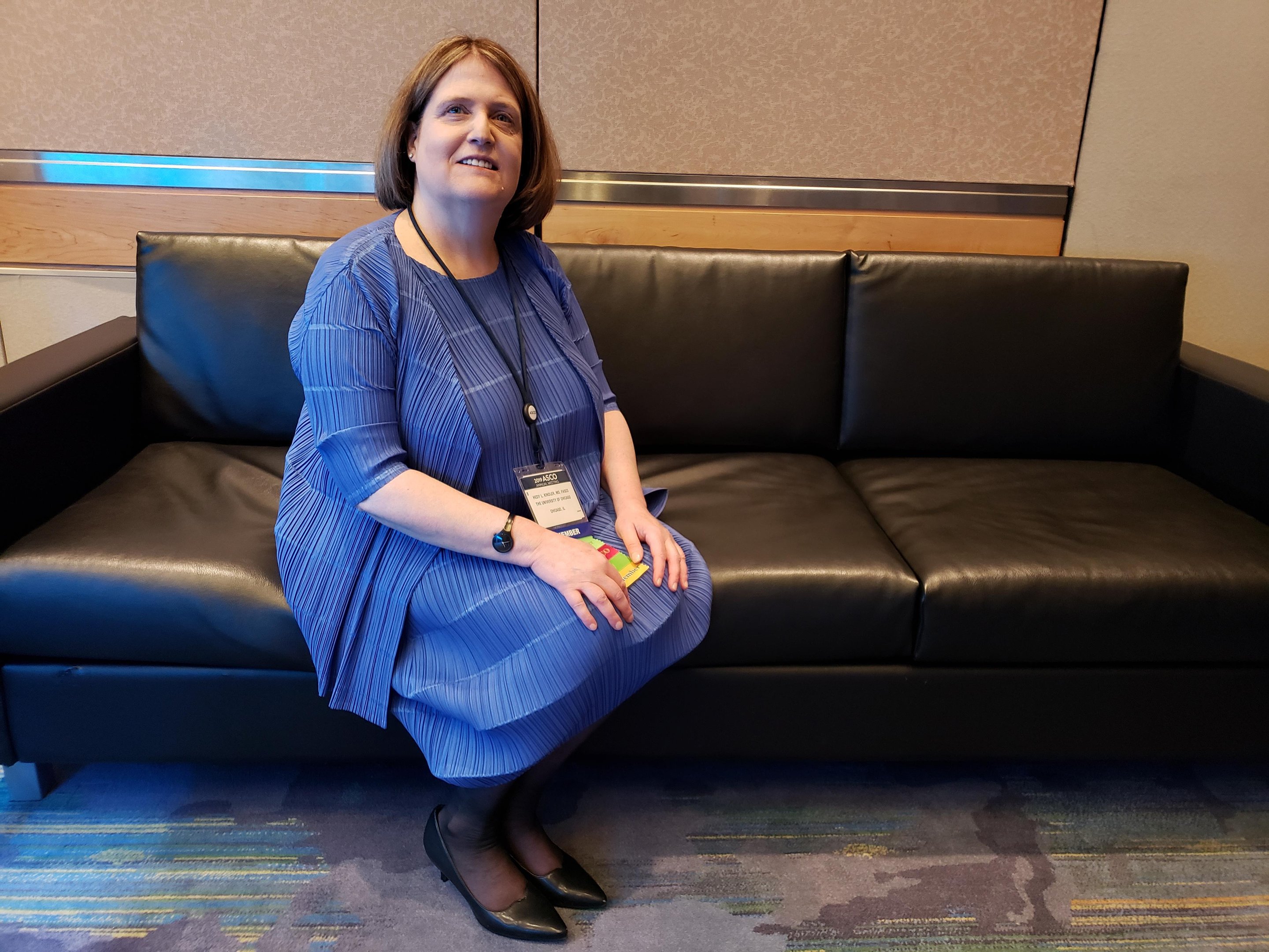 Hedy Kindler, oncologista do University of Chicago Medical Center, &eacute; a autora principal do estudo