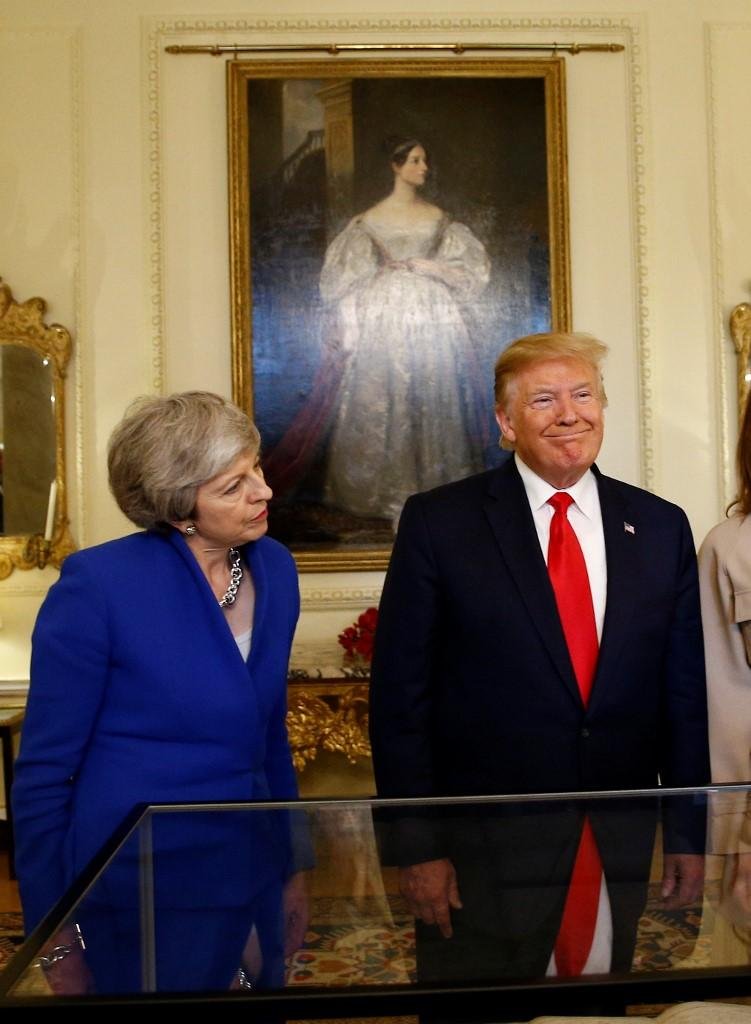 May ressaltou que a parceria entre o Reino Unido e os EUA pode crescer