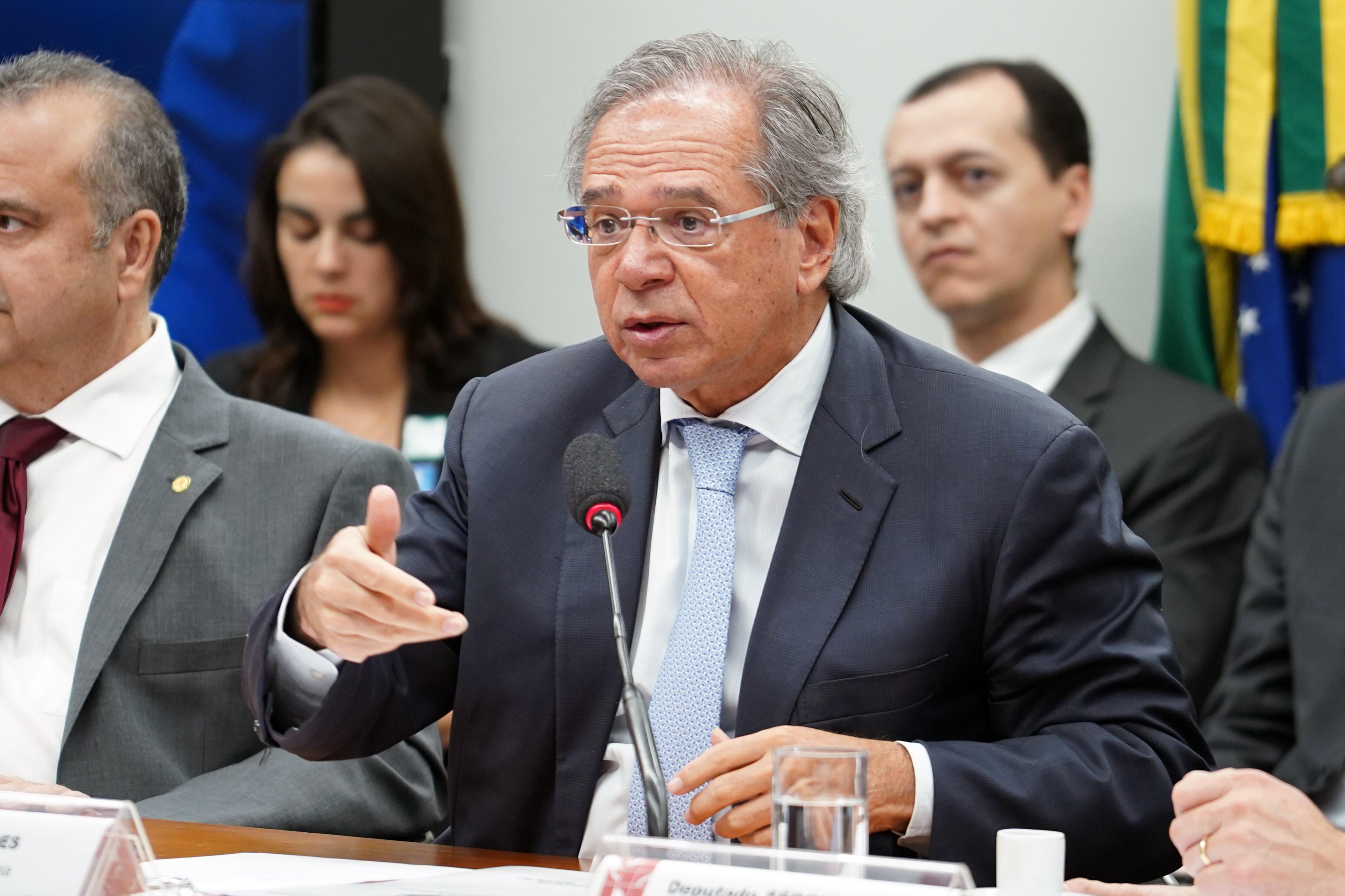 Guedes confirmou que o governo estuda a cria&ccedil;&atilde;o de um imposto &uacute;nico federal
