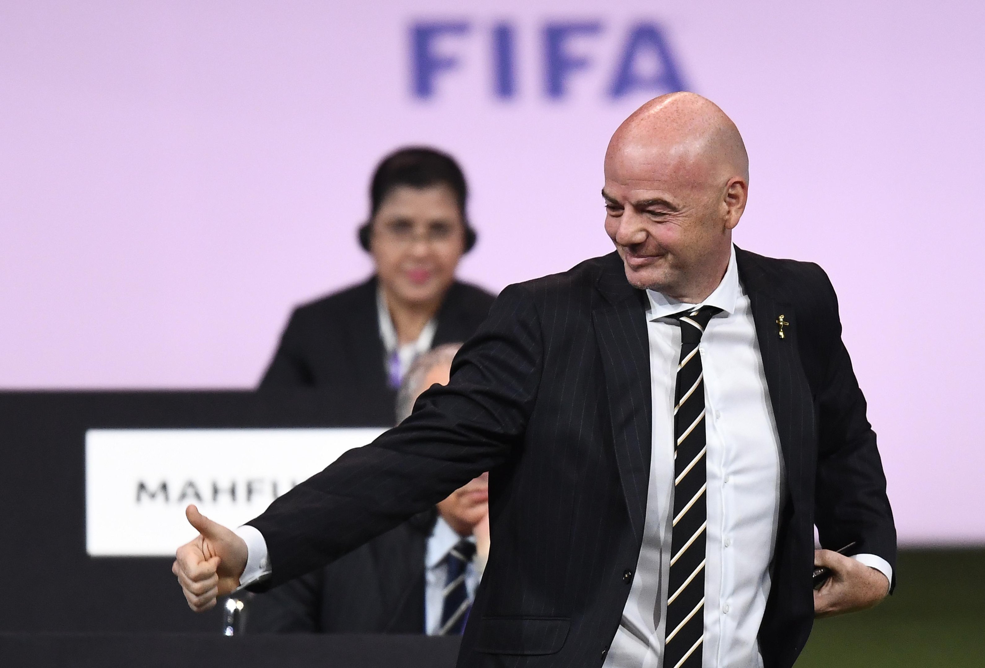 Infantino deve estar no comando da federa&ccedil;&atilde;o at&eacute; 2023