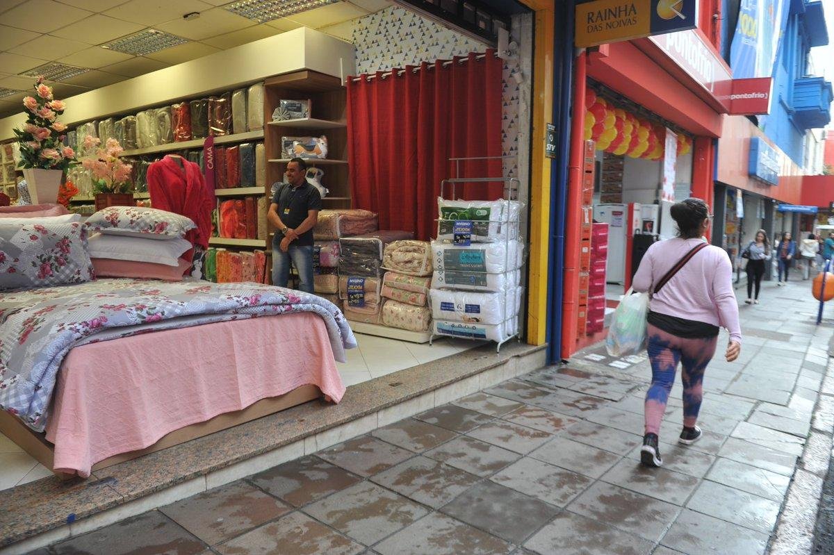 Lojas abriram normalmente no Centro Hist&oacute;rico de Porto Alegre