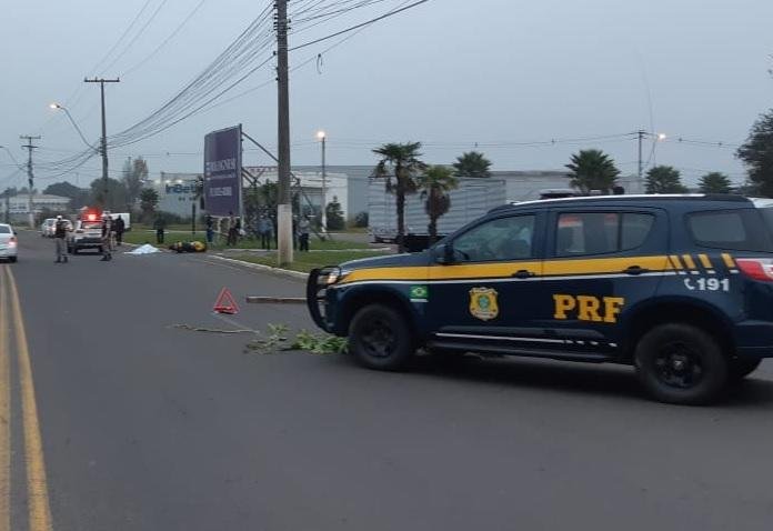 Acidente vitimou motociclista na BR 116, em Esteio