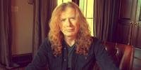 Dave Mustaine revelou que foi diagnosticado com câncer na garganta