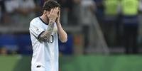 Messi marcou gol, mas não conseguiu levar a Argentina a vencer o Paraguai