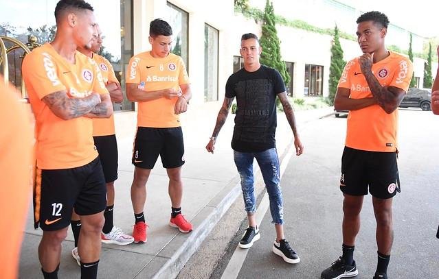 Iago se despediu dos colegas e vai gerar recursos ao Inter