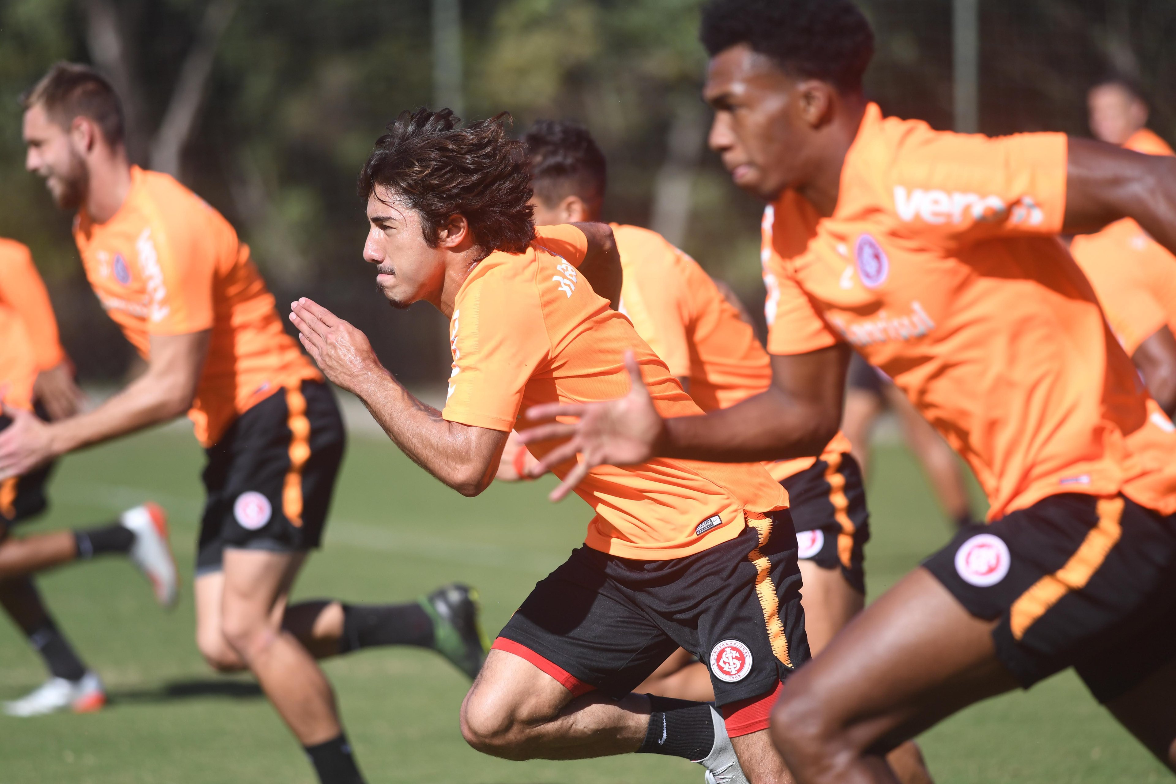 Inter treina em Atibaia