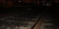 Frio provocou fissura nos trilhos do trem em Porto Alegre