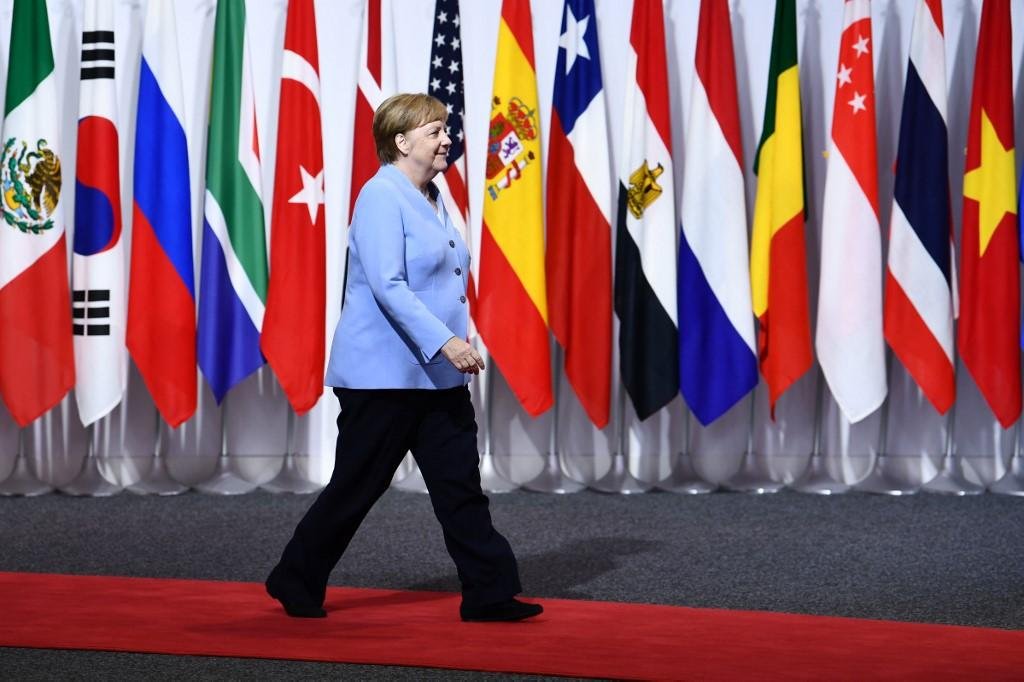 Haver&aacute; uma "declara&ccedil;&atilde;o 19+1", disse Merkel sobre apoio de todos, menos EUA