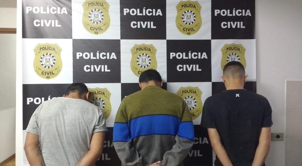 Presos na opera&ccedil;&atilde;o contra o tr&aacute;fico em Agudo