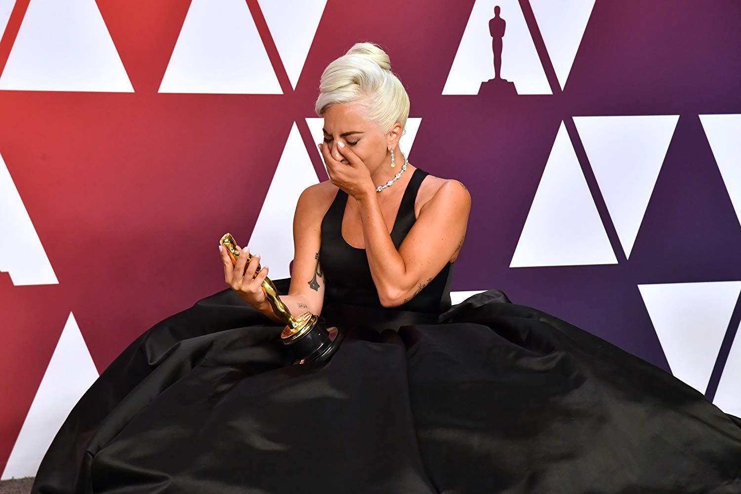 Lady Gaga foi convidada tanto pela categoria de atores quanto pela categoria de m&uacute;sica