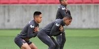 Seleção peruana treinou no Beira Rio nesta segunda-feira
