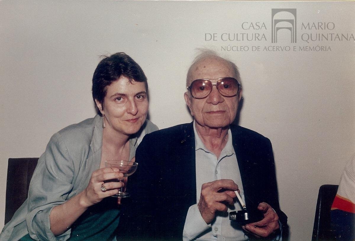 Elena Quintana Oliveira era herdeira das obras do tio-av&ocirc;, Mario Quintana