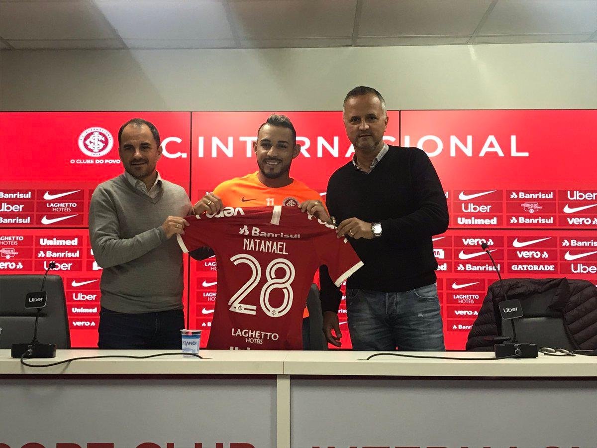 Natanael utilizar&aacute; a camisa n&uacute;mero 28 no Inter