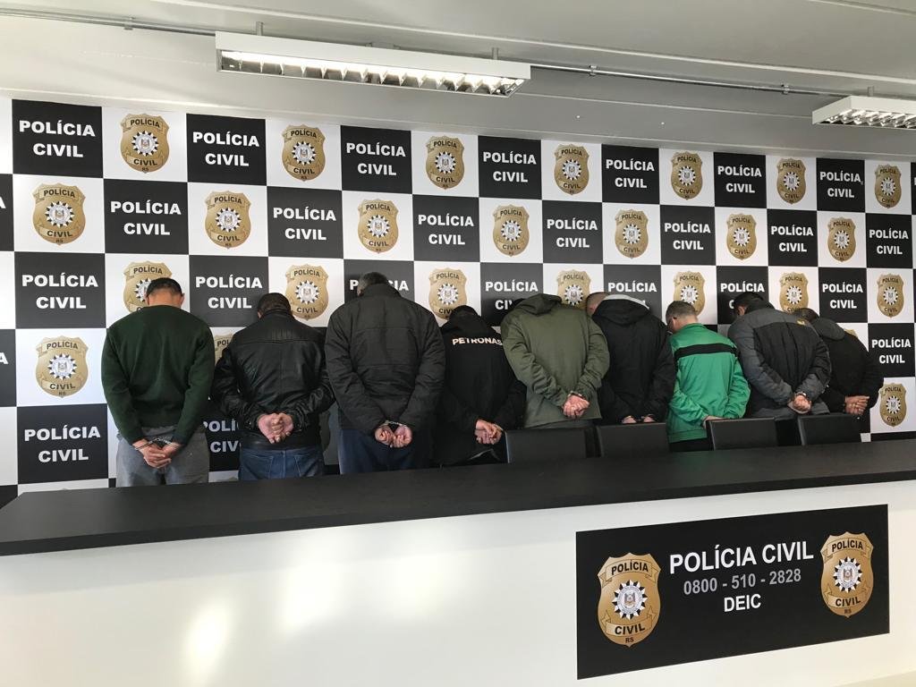 A ofensiva, chamada de Conten&ccedil;&atilde;o, foi realizada por interm&eacute;dio da delegacia de roubos do Departamento Estadual de Investiga&ccedil;&otilde;es Criminais
