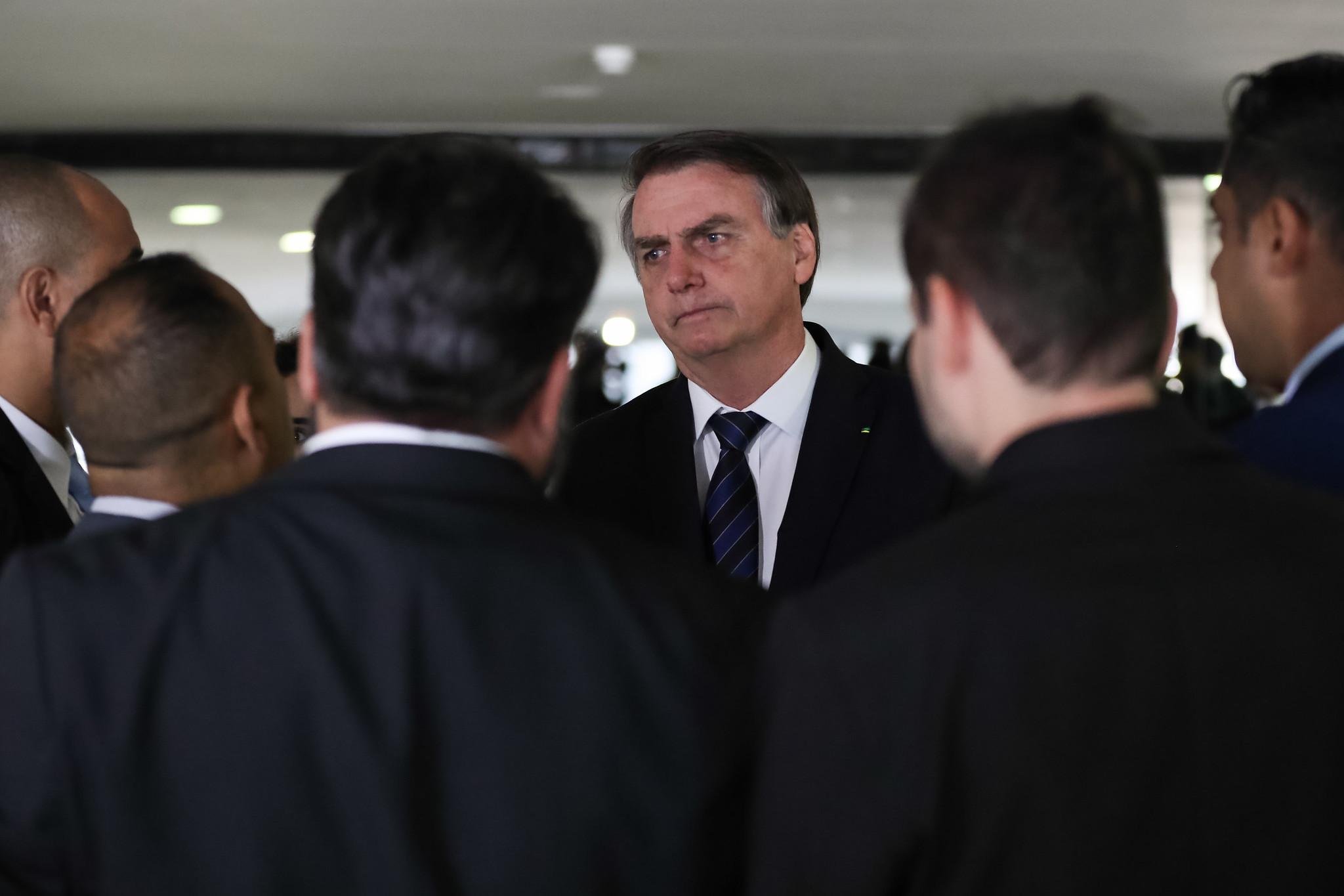 Aliados fazem apelo por maior seguran&ccedil;a do presidente Jair Bolsonaro
