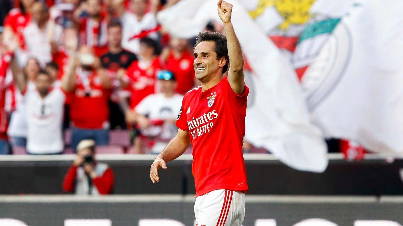Jonas ir&aacute; se despedir da torcida do Benfica nesta ter&ccedil;a-feira contra o Anderlecht, da B&eacute;lgica