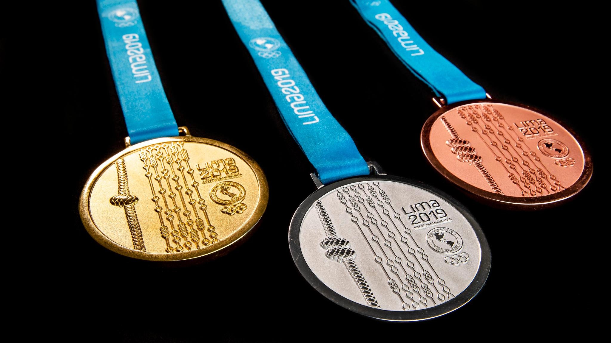 Medalhas dos Jogos Pan-Americanos foram apresentadas duas semanas antes do in&iacute;cio das competi&ccedil;&otilde;es
