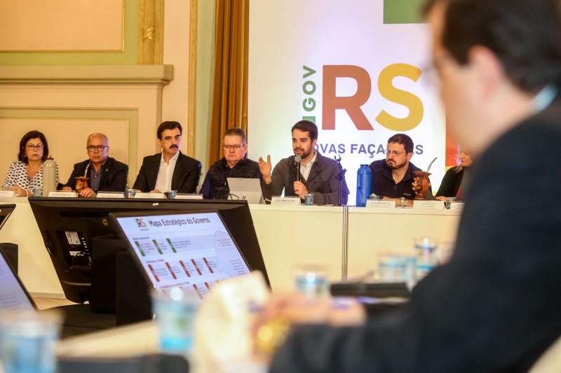 Governador projetou regularizar folhas de pagamento at&eacute; fim de 2019