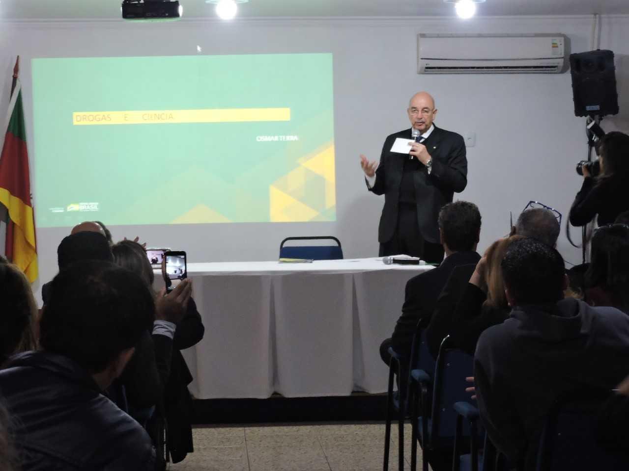 Ministro destacou problemas que entorpecentes ocasionam no corpo