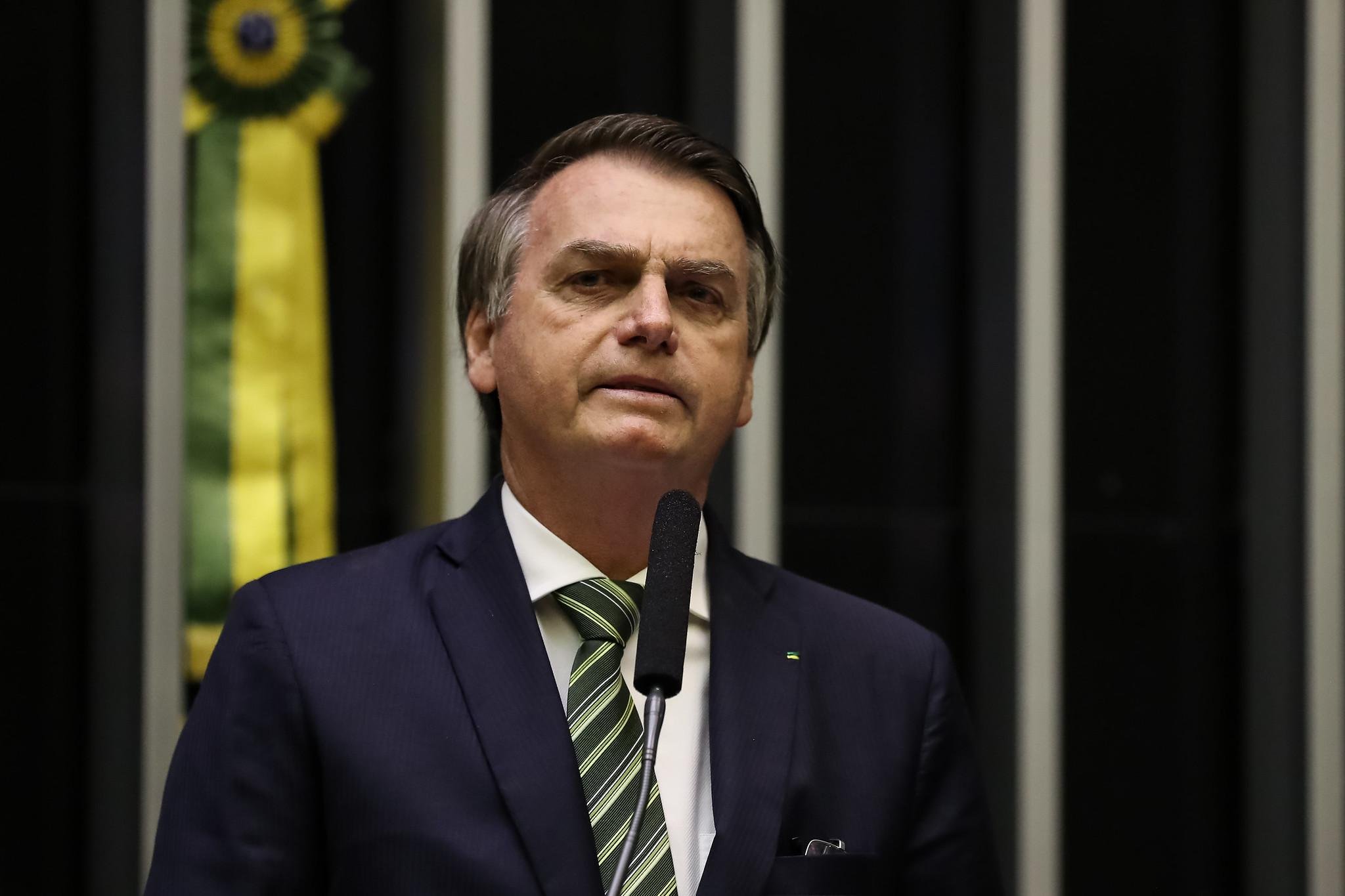 Bolsonaro avaliou que v&aacute;rios indicadores estariam mostrando melhora da economia