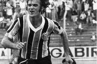 Loivo marcou 74 gols, entre 1967 e 1975, com a camisa do Grêmio e é o 18º maior artilheiro da história do clube