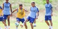 Grêmio realizou último treino em Salvador na tarde desta terça-feira