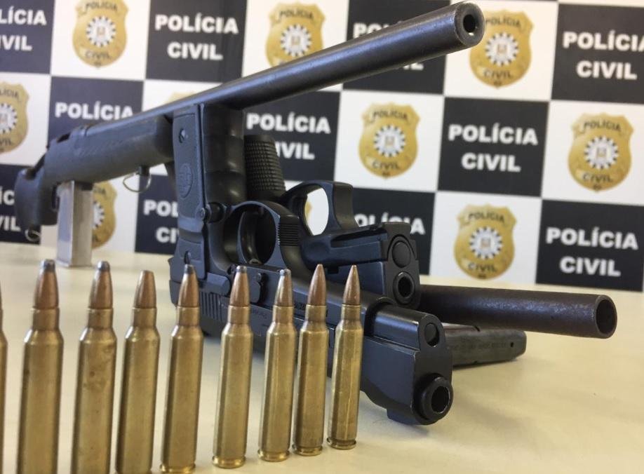 Fuzil de fabrica&ccedil;&atilde;o norte-americana foi apreendido em Sapucaia do Sul