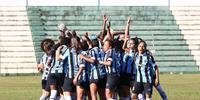 Grêmio garantiu acesso à primeira divisão do Brasileiro feminino