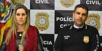 Delegado Miguel Mendes Ribeiro Neto e a diretora do Departamento de Polícia Metropolitana, delegada Adriana Regina da Costa revelaram o indiciamento dos acusados