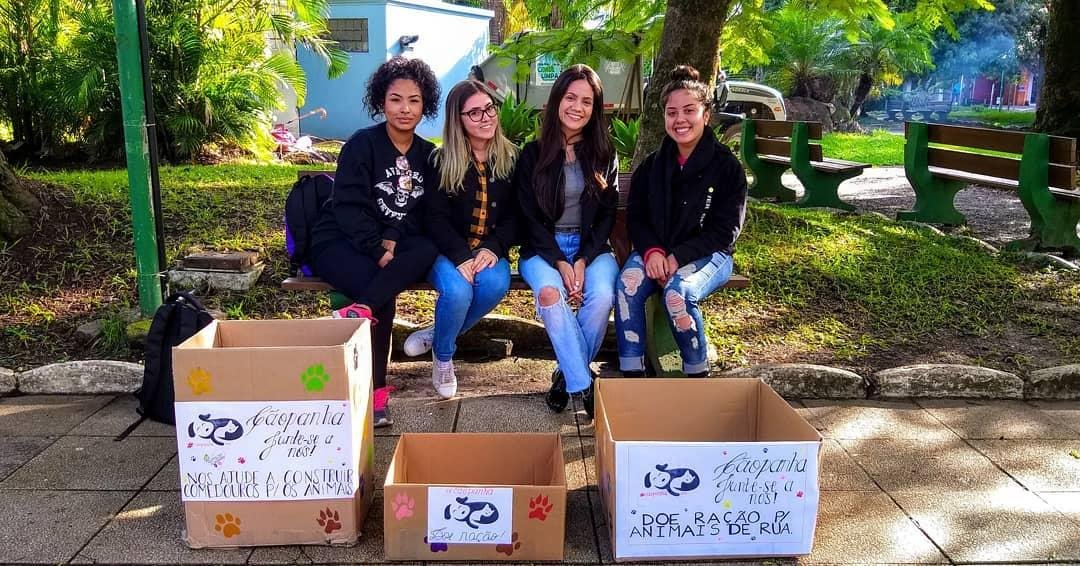 O principal objetivo do projeto &eacute; a arrecada&ccedil;&atilde;o de ra&ccedil;&atilde;o para os animais