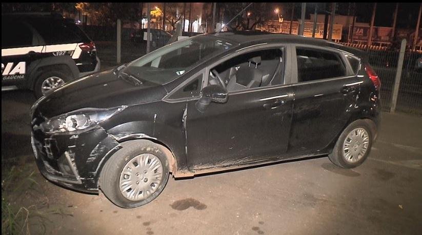 Ford New Fiesta foi usado por uma quadrilha em tiroteio no bairro Bom Jesus