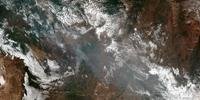 Imagem de satélite mostra fumaça de queimadas no Brasil